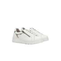 Fluchos women's leather lace-up trainer