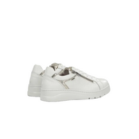 Fluchos women's leather lace-up trainer