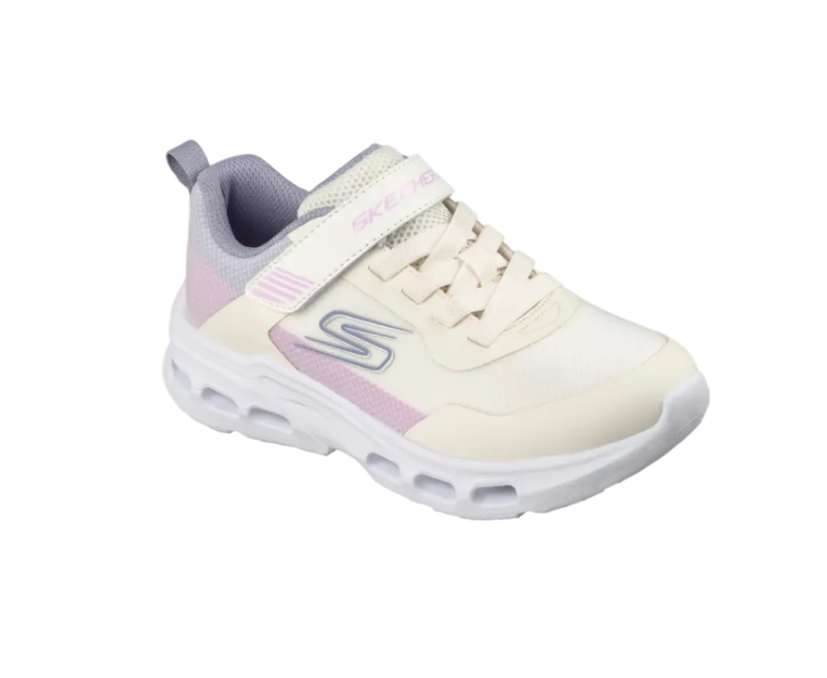 Skechers Girls Trainer Glide-Step Drift Natural/Multi