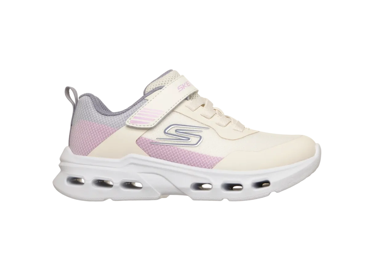 Skechers Girls Trainer Glide-Step Drift Natural/Multi