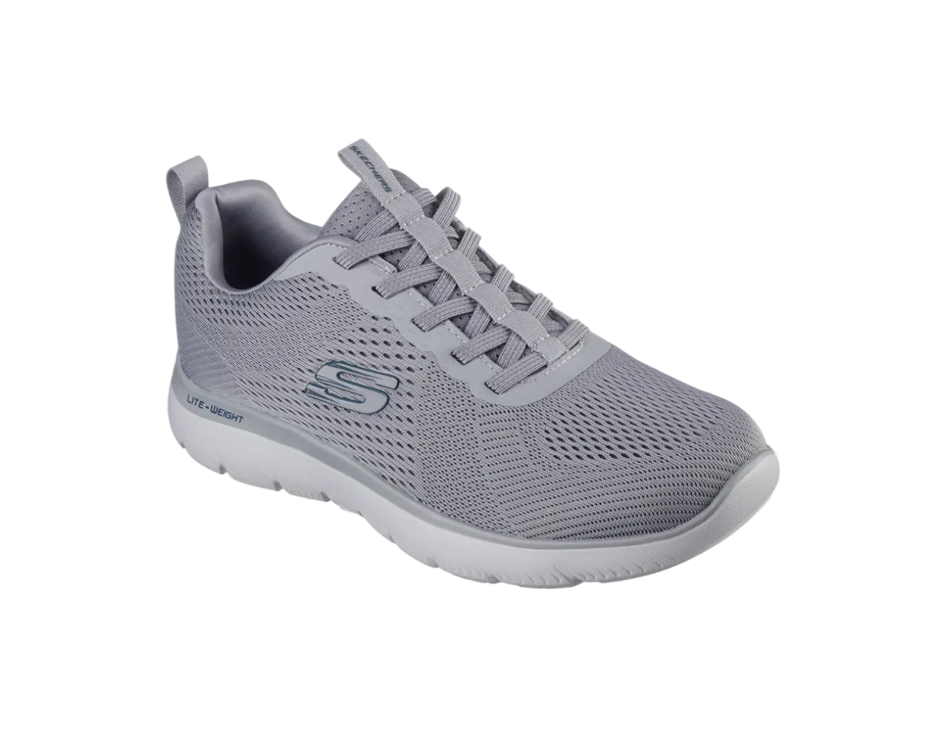 Skechers Mens Trainer Summits-Eckler Gray/Navy