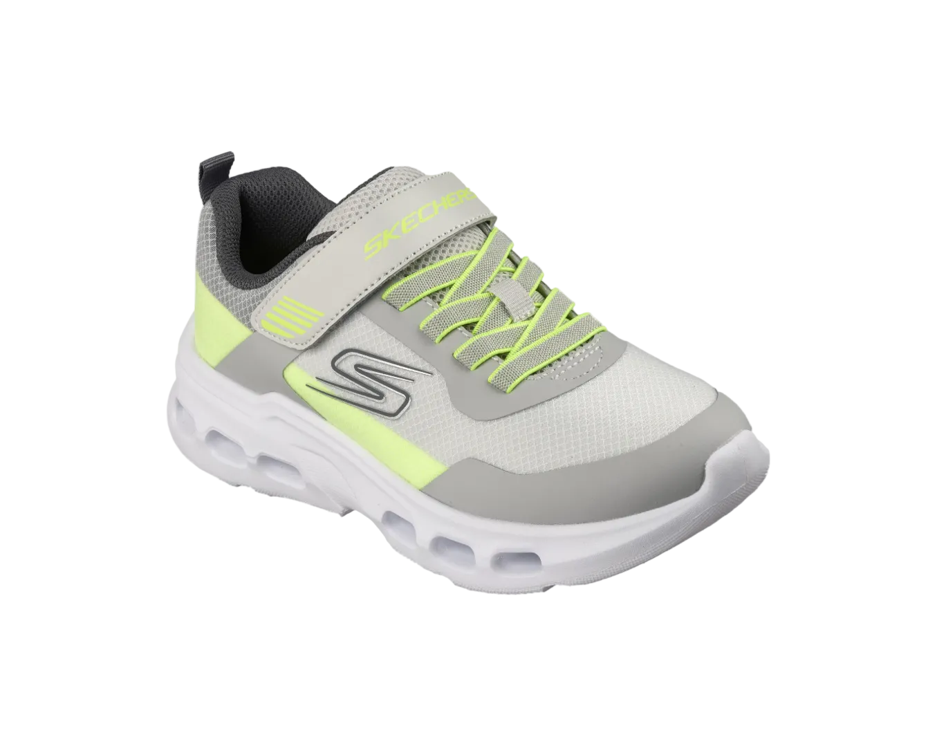 Skechers Boys Trainer Glide-Step Drift - Zorzox Gray/Yellow