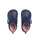 Startrite boys' navy leather pre-walker shoe with velcro
