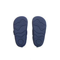 Startrite boys' navy leather pre-walker shoe with velcro