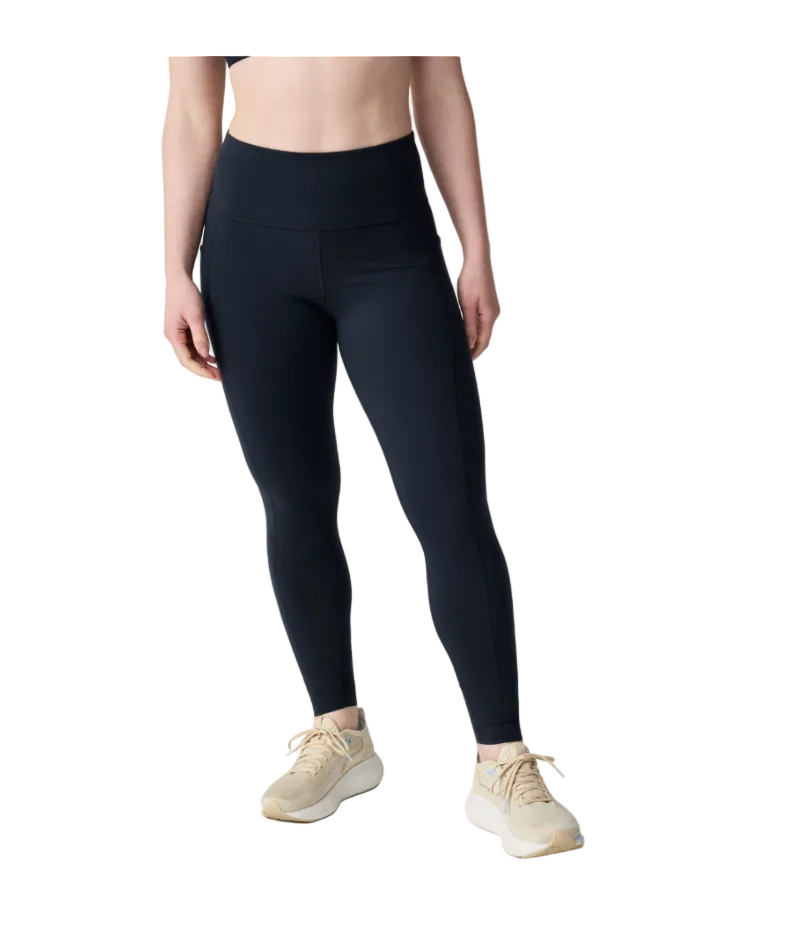 Brooks Womens Leggings Chaser 7/8 Tight Black
