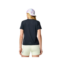 Brooks Womens T-Shirt Dash Short Sleeve Black