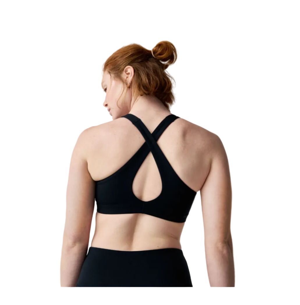 Brooks Womens Sports Bra Chaser Padded Black