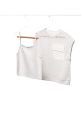 Mayoral Girls Shirt 6160 Bone