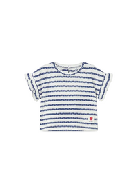 Mayoral girls' blue t-shirt
