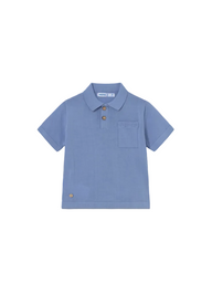 Mayoral Boys Knitted Polo Shirt Capri