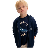 Mayoral Boys Zip Hoodie Navy