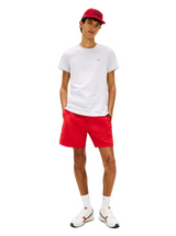 Tommy Jeans Slim Jersey T-Shirt Ice Grey Heather