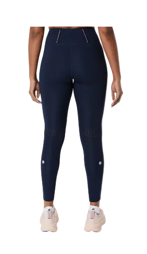 Asics Womens Leggings Road High Waist Tight Midnight
