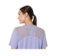 Asics Womens T-Shirt Road Fade SS Bluebell