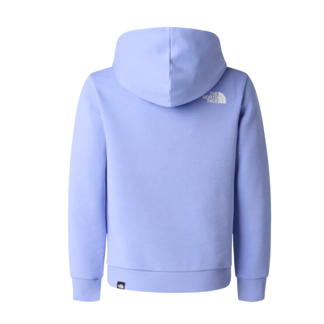 North Face Teen Simple Dome Light Reg Hoodie Periwinkle Glow