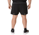 Asics Mens Road 5in Short Black/Graphite Grey
