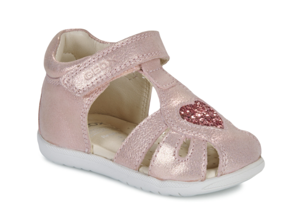Geox Girls Sandal Macchia Light Rose