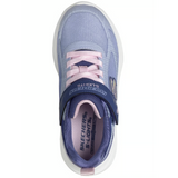 Skechers Girls Trainers Sola Glow Navy/Pink
