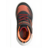 Skechers Boys Trainers Flex Glow Ultra Charcoal/Red