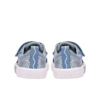 Clarks girls' canvas shoe with velcro