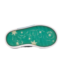 Clarks girls' canvas shoe with velcro