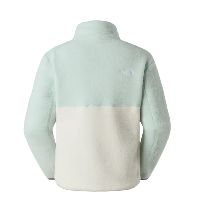 The North Face Womens 1/4 Zip Yumiori White Dune/Opal Frost