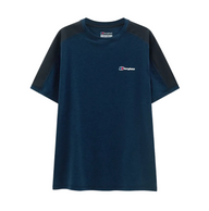 Berghaus Mens T-Shirt Farndale Tech Dark Blue/Black