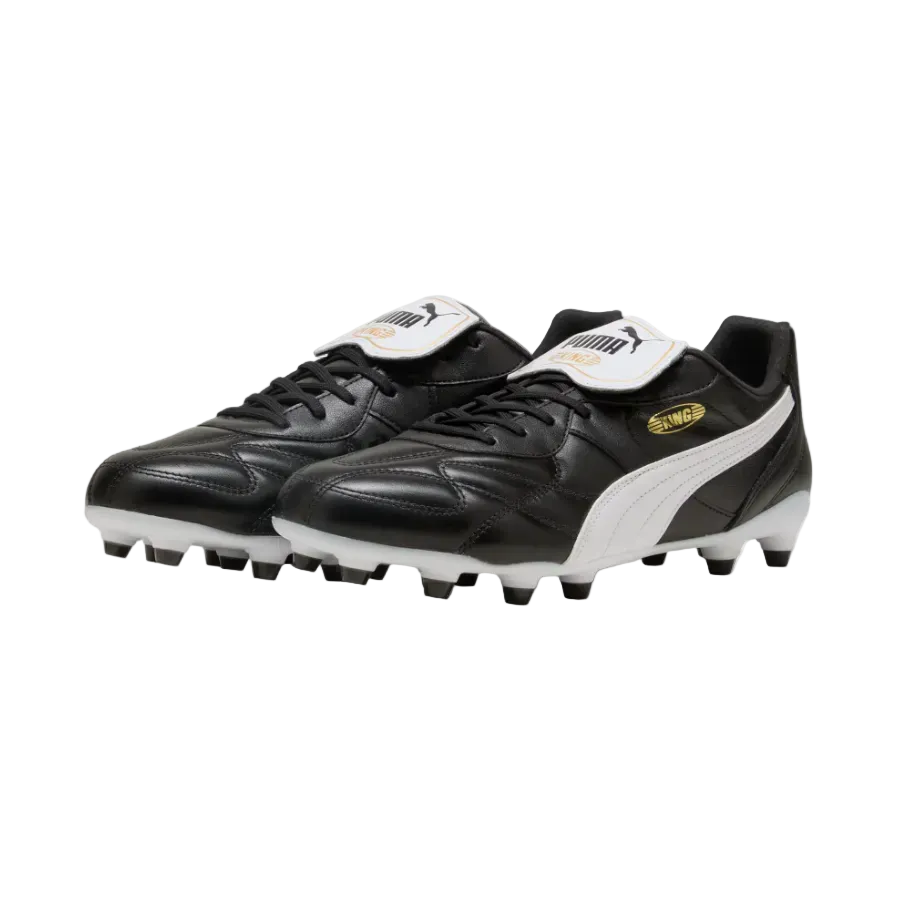 Puma Football Boot King Top FG/AG Black/White