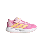 Adidas kids' pink mesh lace-up trainer