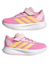 Adidas kids' pink mesh lace-up trainer