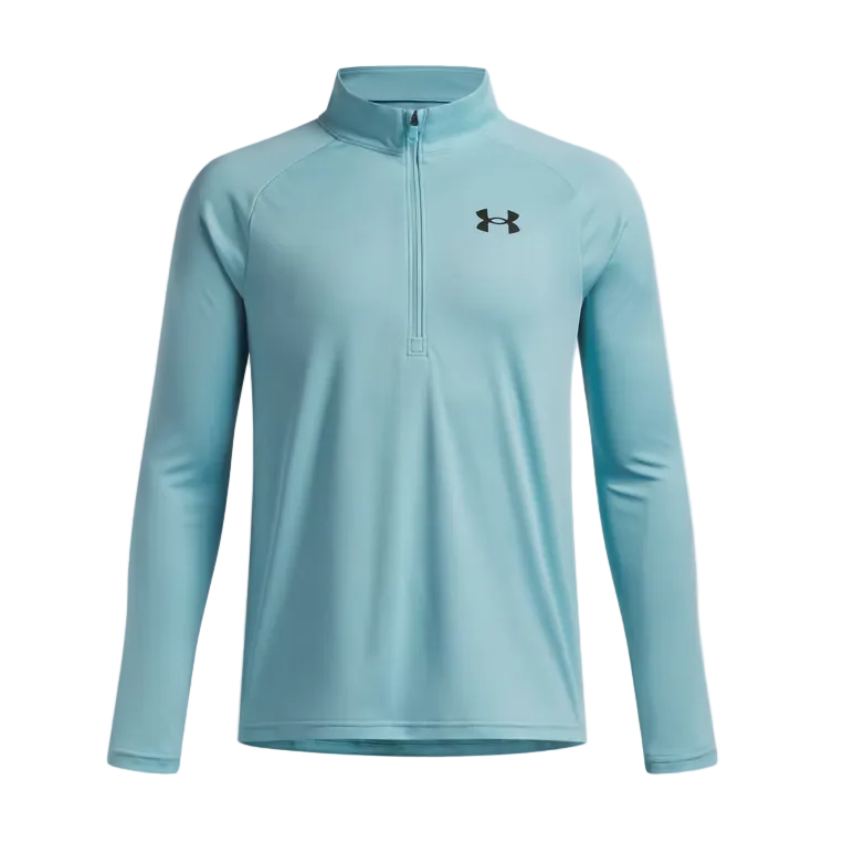 Under Armour Boys 1/2 Zip Tech 2.0 Blue Haze/Black