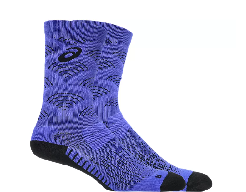 Asics Crew Cushioned Performance Socks Cobalt Burst