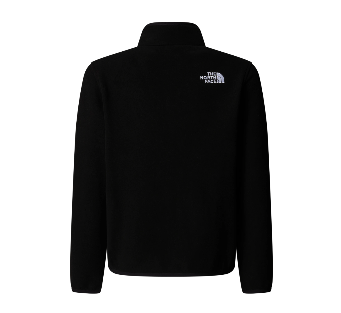 The North Face Teens Quarter Zip Glacier TNF Black