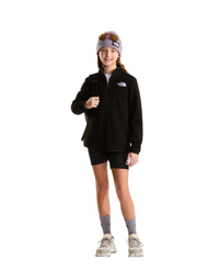The North Face Teens Quarter Zip Glacier TNF Black