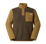 The North Face Mens 1/4 Zip Yumiori New Taupe Green