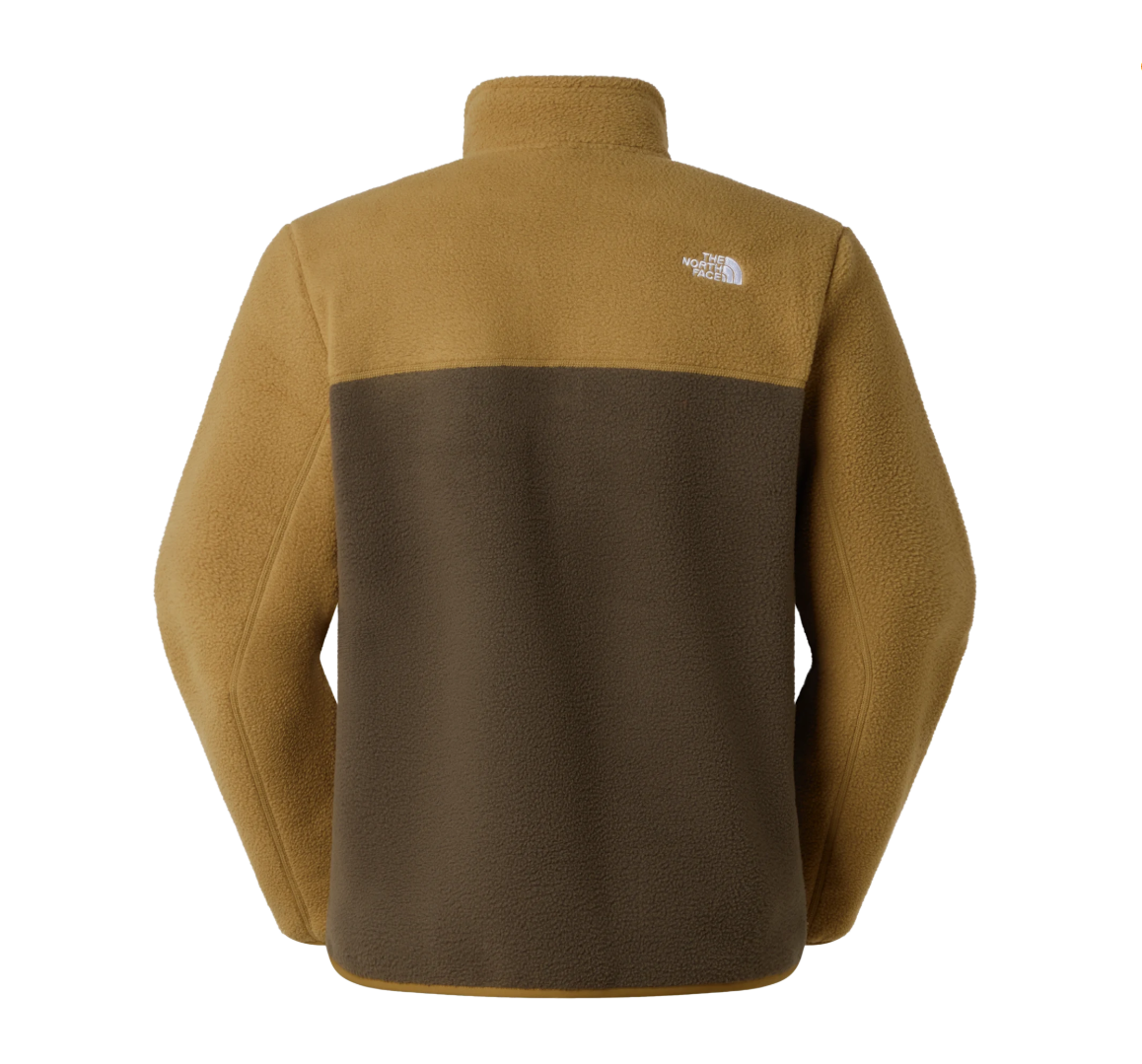 The North Face Mens 1/4 Zip Yumiori New Taupe Green