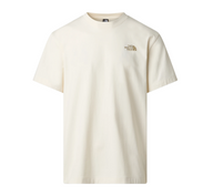 The North Face Mens T-Shirt Snack Relaxed S/S White Dune