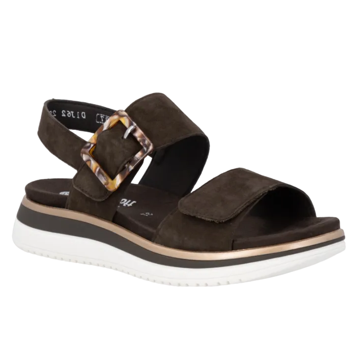 Remonte Womens Sandal D1J62 Brown