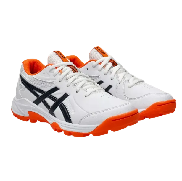 Asics kids' white lace-up trainer