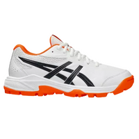 Asics kids' white lace-up trainer