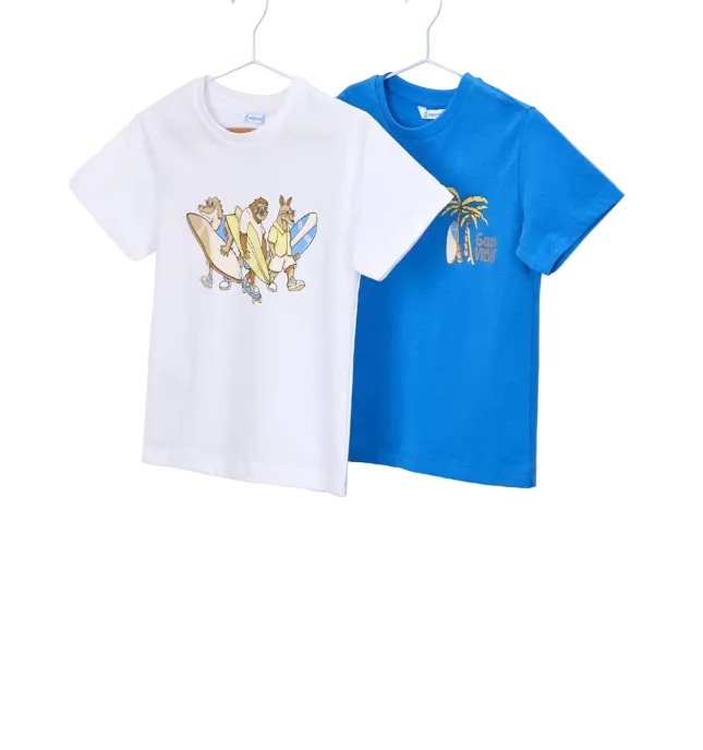 Mayoral Boys Set of 2 T-Shirts