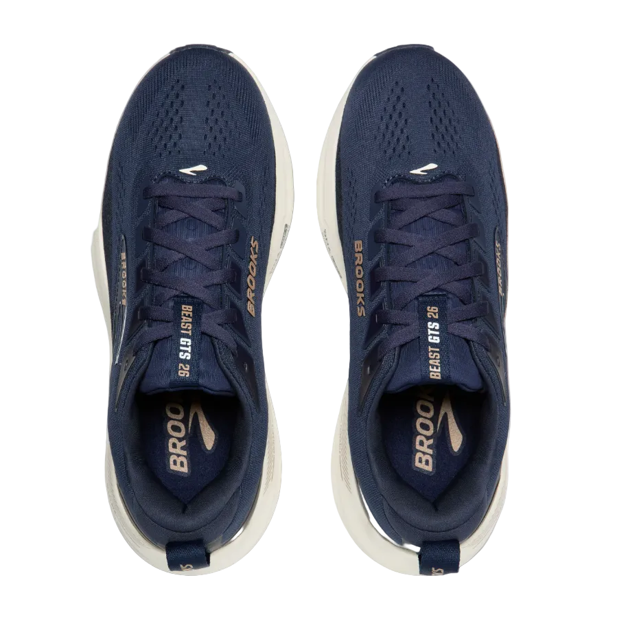 Brooks Mens Trainer Beast GTS 26 Peacoat/Indigo/Portabella
