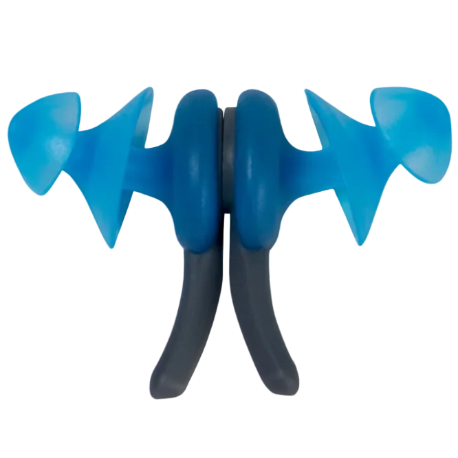 Speedo blue and grey swimming earplugs
