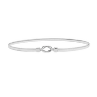 Tiffosi Womens Belt Party Silver