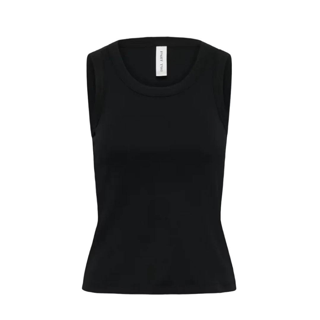 Part Two Womens Top Bessy Black