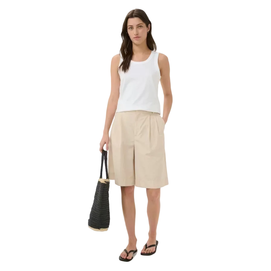 Part Two Womens Top Bessy Bright White