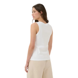 Part Two Womens Top Bessy Bright White