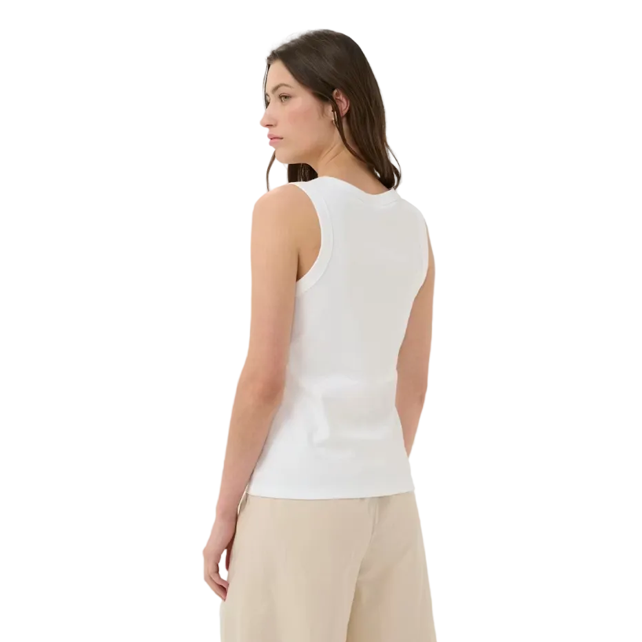 Part Two Womens Top Bessy Bright White