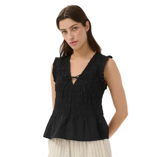 Part Two Womens BorgnyPW Top Black