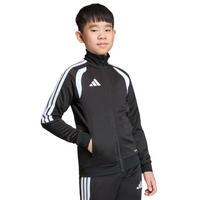 Adidas kids' black jacket with zip